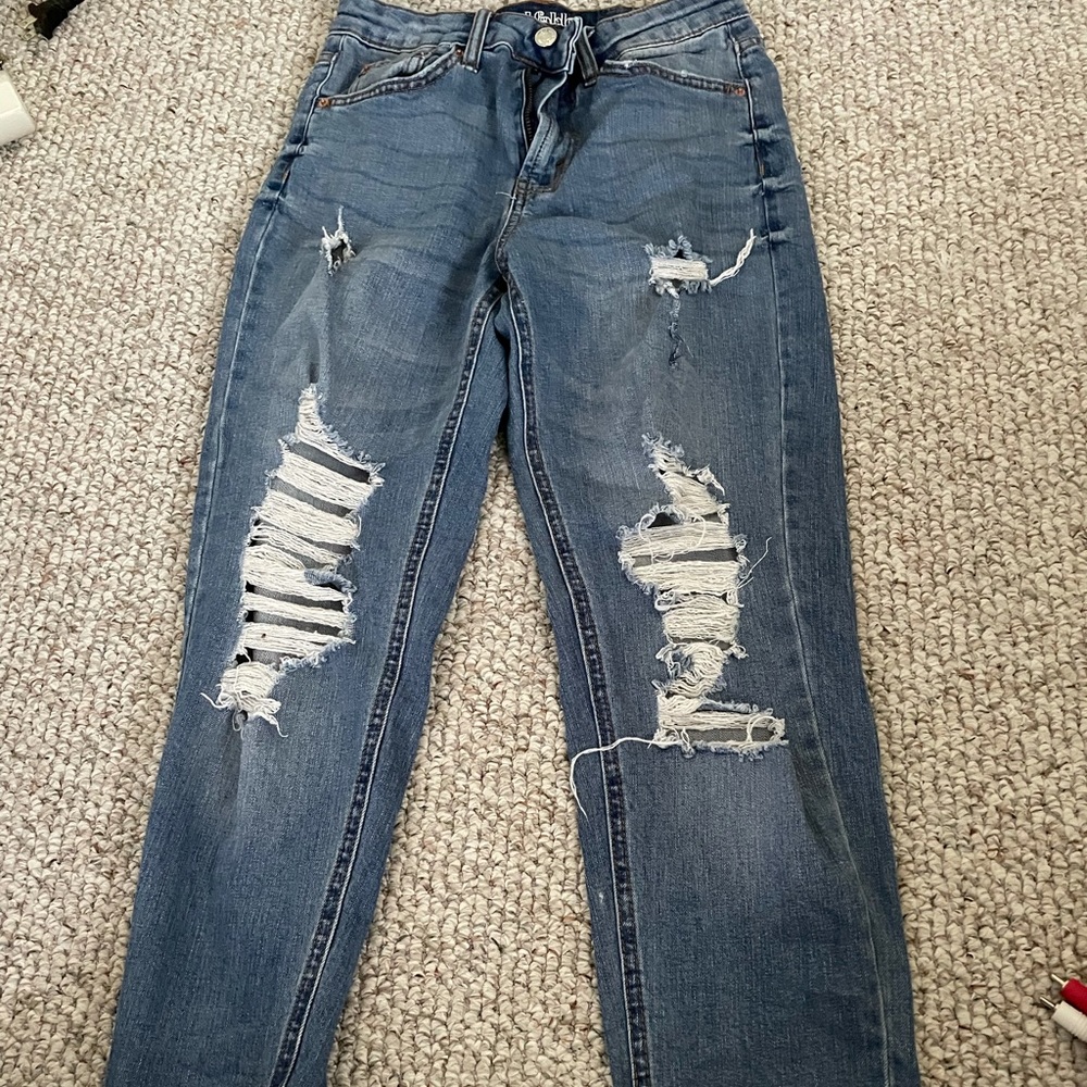 Wild fable blue wash mom jeans